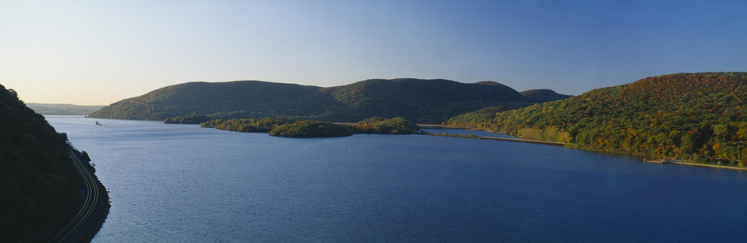 The Hudson River valley near Rhinebeck, New York